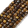 Natural Tiger Eye Beads Strands G-H042-A04-03-1