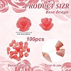 100Pcs Synthetic Coral Beads CORA-OC0001-03A-2
