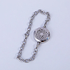 Stainless Steel Diffuser Locket Link Bracelets FD7290-2