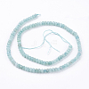 Natural White Jade Bead Strands G-R171-2x4mm-08-01-2