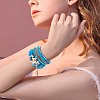 11Pcs Boho Seed Beads Stretch Bracelets Set JB738A-7