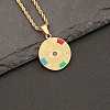 Stainless Steel Enamel Necklace PW23033141586-1