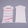 Hair Clip Display Cards DIY-WH0167-86M-1