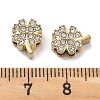 PVD Vacuum Plating 304 Stainless Steel Rhinestone Beads SATS-R130-02G-01-3