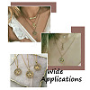 Fashewelry 2 Sets 2 Colors Zinc Alloy Jewelry Pendant Accessories FIND-FW0001-06-15