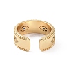 Brass Micro Pave Cubic Zirconia Open Rings RJEW-J017-VC278-3