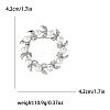 Alloy Rhinestone Brooch for Backpack Clothes PW-WGCBB86-02-1