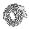 Frosted Crackle Glass Beads Strands GLAA-U001-8mm-M06-3