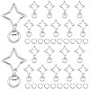 40 Sets Alloy Swivel Clasps FIND-SP0004-33B-1