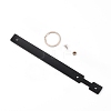 Cowhide Leather Keychain KEYC-WH0018-39B-1