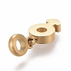 Ion Plating(IP) 304 Stainless Steel Pendants LS-STAS-F259-023G-2