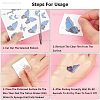 Gorgecraft 12 Sheets 12 Style Butterfly Theme Cool Sexy Body Art Removable Temporary Tattoos Paper Stickers MRMJ-GF0001-37-6