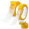 2 Rolls 2 Styles Plastic Double Sided Adhesive Tapes for Fixing Carpet AJEW-ME0001-41-1