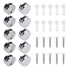 AHANDMAKER 10Sets Zinc Alloy Mirror Mounting Clips FIND-GA0001-65-1