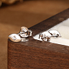 S925 Sterling Silver Horse Eye Stud Earrings IF0003-2-2