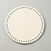 PU Leather Knitting Crochet Bags Nail Bottom Shaper Pad FIND-WH0114-84C-02-1