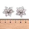 Acrylic Rhinestone Flower Flat Back Cabochons LS-RSB027-06-3