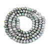 Ombre Effect Dyed Glass Beads Strands GLAA-C023-02-C26-2