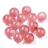Cherry Quartz Glass Beads LS-G-R483-10-8mm-1