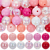 Opaque & Transparent Acrylic Beads Sets MACR-SC0001-31A-1