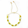 Handmade Plastic Beaded Link Bracelets CB6156-3-1