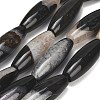 Natural Agate Beads Strands G-L654-G20-01B-2