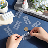 150Pcs PE Adhesive Ear Lobe Support Patches AJEW-SC0003-38-3
