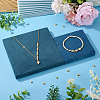 10Pcs 2 Styles Brass Beads KK-TA0003-27-4