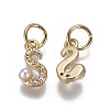 Brass Charms KK-L179-08S-G-2