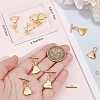 10 Sets Brass Toggle Clasps KK-BBC0015-82-3