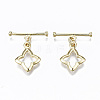 Brass Toggle Clasps KK-T057-079-NF-1