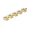 304 Stainless Steel Pendants LS-STAS-E501-01G-05-3