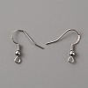 Brass Earring Hooks KK-WH0044-58-1