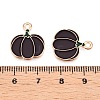 Thanksgiving Day Theme Alloy Enamel Pendants X1-ENAM-T020-35L-3