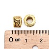 Tibetan Style Alloy Column European Bead Enamel Settings LS-TIBEB-5087-AG-LF-3