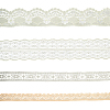 4 Styles Polyester Lace Trim OCOR-GF0005-25C-6