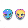 Ion Plating(IP) 201 Stainless Steel Charms LS-X-STAS-S119-136-2