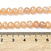 Natural Cultured Freshwater Pearl Beads Strands PEAR-L034-11C-5