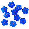 10Pcs Transparent Handmade Bumpy Lampwork Beads LAMP-TADJ0001-48B-3