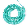 Dyed Natural White Jade Beads Strands X-G-T139-59A-10-2