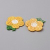 Crochet Flower Appliques DIY-WH0502-05E-2