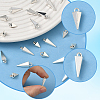 100Pcs 2 Styles Alloy Pendants FIND-SC0019-86P-3