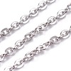 Tarnish Resistant 304 Stainless Steel Cable Chains STAS-I107-04P-1