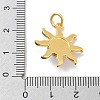 Brass Micro Pave Cubic Zirconia Pendants KK-M305-21G-3