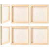 DIY Children Wood Decoration Clay Picture Frame WOOD-WH20008-07H-1