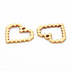 201 Stainless Steel Pendants STAS-N088-29G-NR-2