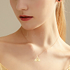 8Pcs 4 Styles Brass Pendants KK-BBC0023-02B-5