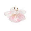 Frosted Acrylic Bead Caps Pendants PALLOY-MZ01310-02-2