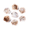 Two Tone Opaque Plastic Beads KY-N025-56-1
