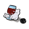 Drunk Cat Enamel Pins JEWB-I060-02EB-01-3